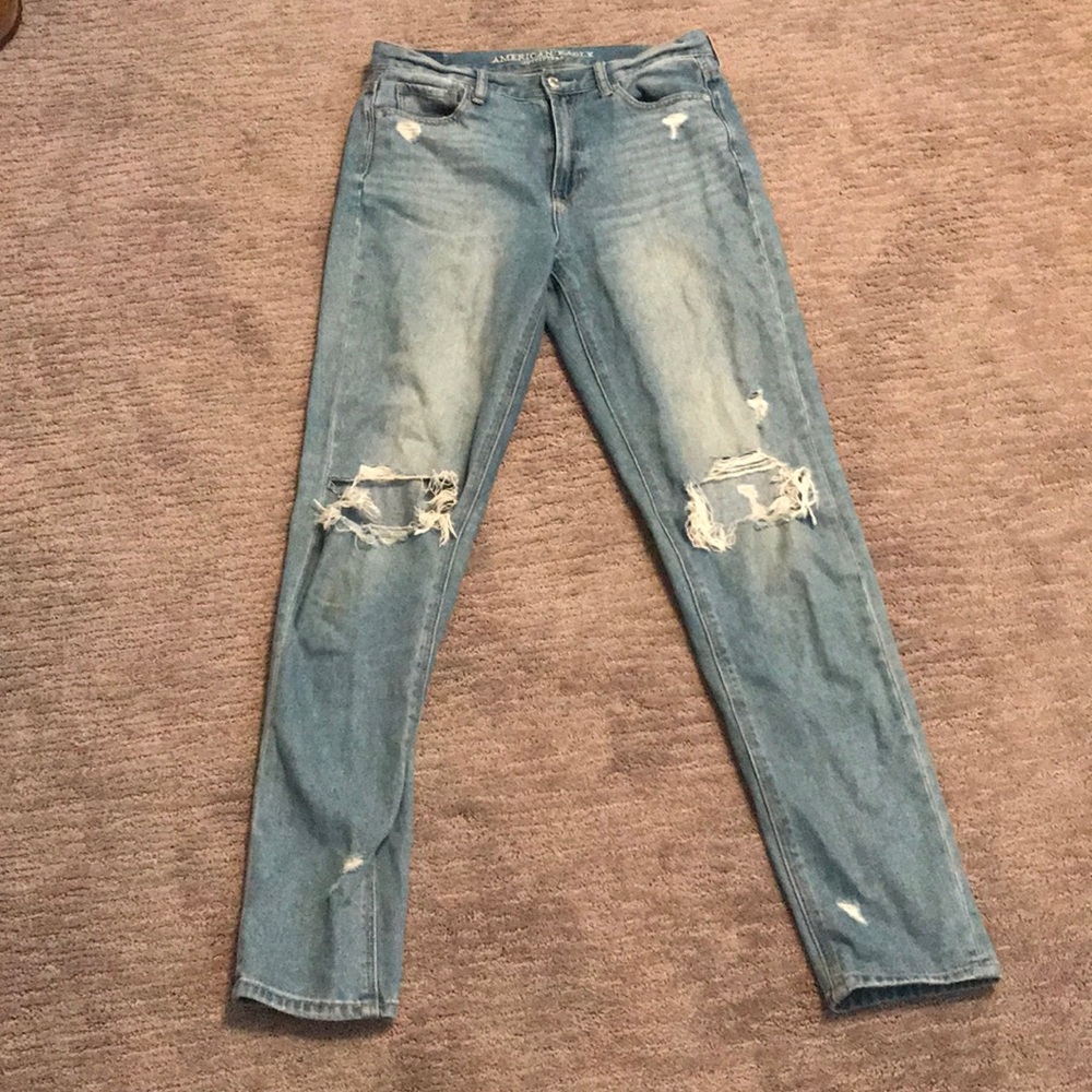 American Eagle Mom Jean size 4 extra long